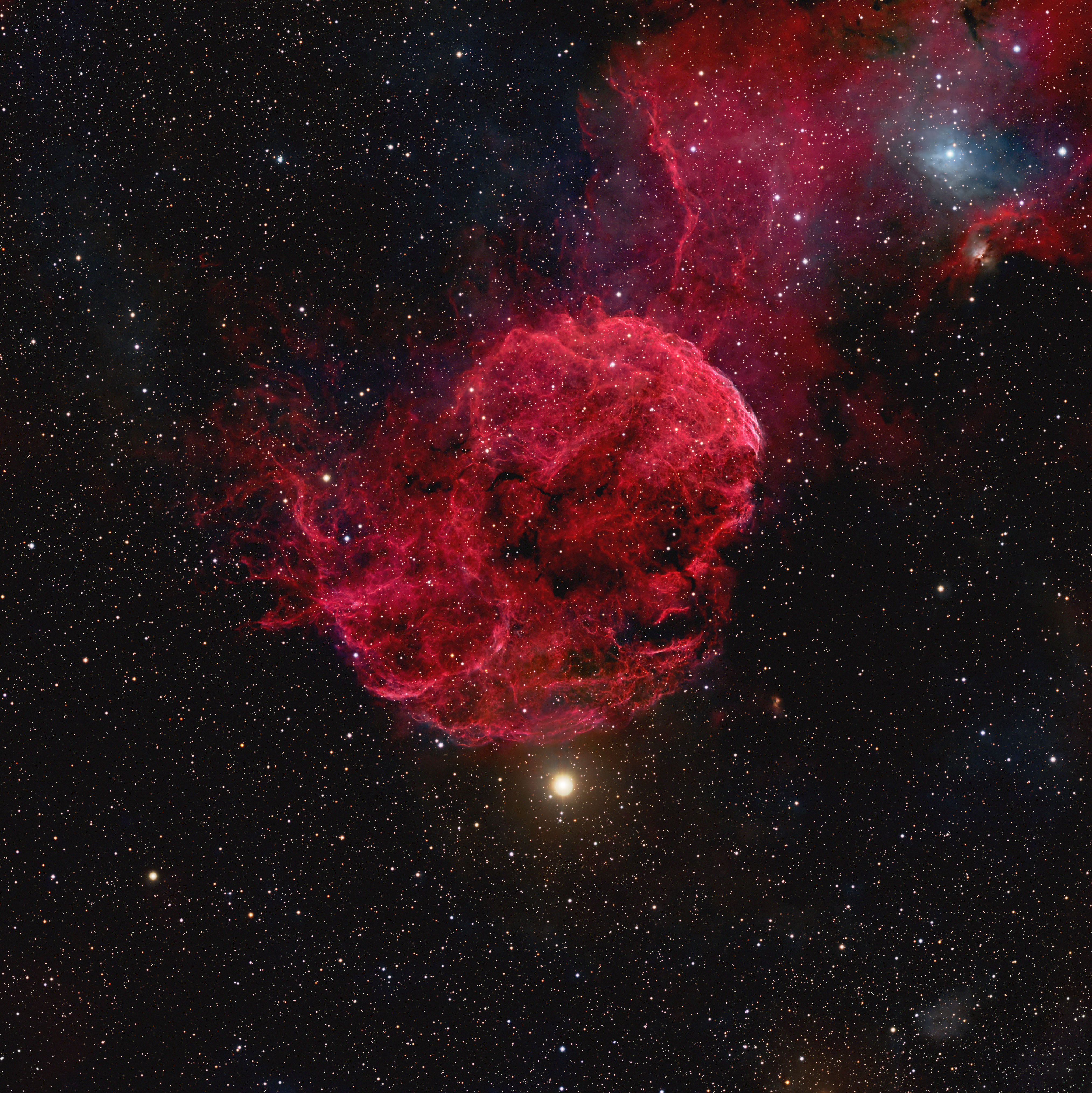 水母星雲 IC443